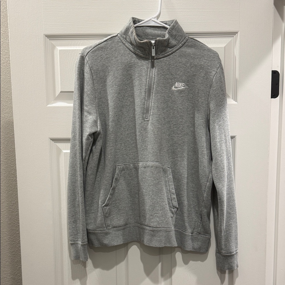 Nike Women’s Zip-Up Gray Sweater